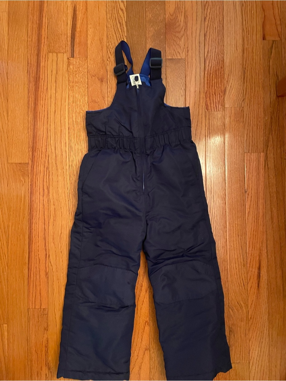 Faded Glory Navy Kids Snow Overalls. SNOWPANTS